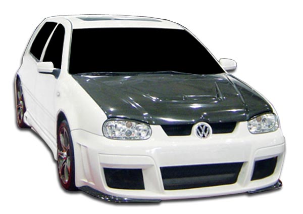 1999-2005 Volkswagen Golf GTI Duraflex Velocity Side Skirts Rocker Panels - 2 Pi