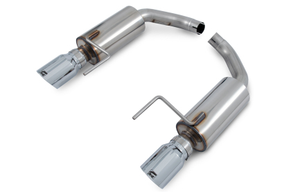 AWE Touring Edition Axle-back Exhaust for S550 Mustang EcoBoost - Chrome Silver