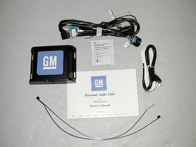 C6 Corvette Personal Audio Link (PAL), iPhone/iPod Interface