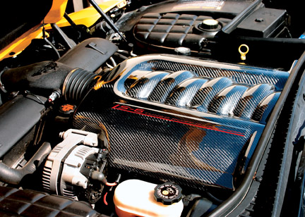 C5 Corvette Carbon Fiber Engine Dress Up Kit - C5 LS1 Engine