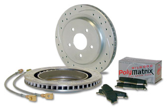 1997-2004 Superlite Rotor Kit - Rear Drilled, C5 Corvette