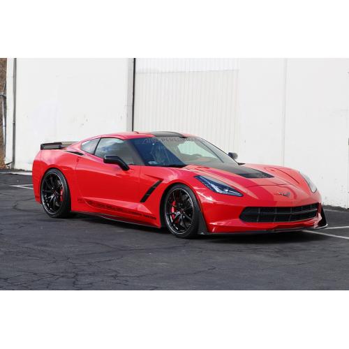 C7 Corvette Stingray APR Real Carbon Stingray Aerodynamic Package 2014-Up (Version 2), 7 pcs.