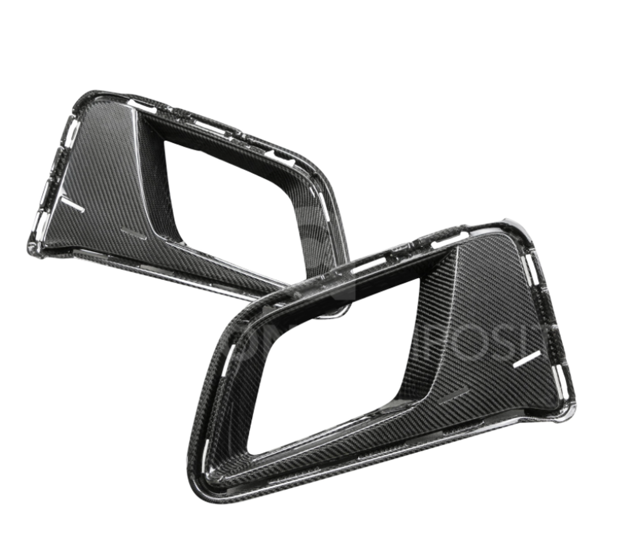 16-22+ Camaro ZL1 1LE Carbon Fiber Air Duct Bezels (Pair), Anderson