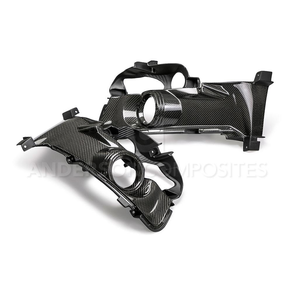 2015-2017 FORD MUSTANG  Carbon fiber fog light surrounds for 2015-2017 Ford Mustang