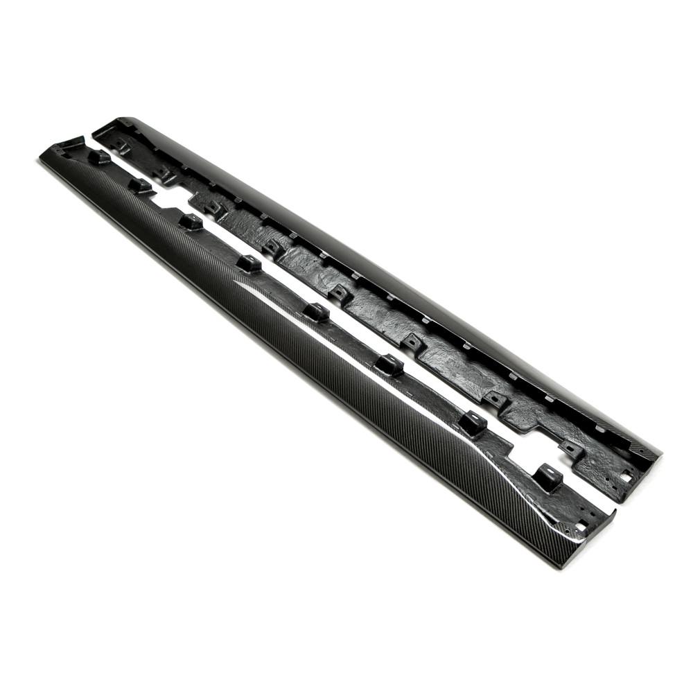 2015-2019 FORD MUSTANG TYPE-AR Type-AR carbon fiber side rocker panel splitter for 2015-2019 Ford Mustang