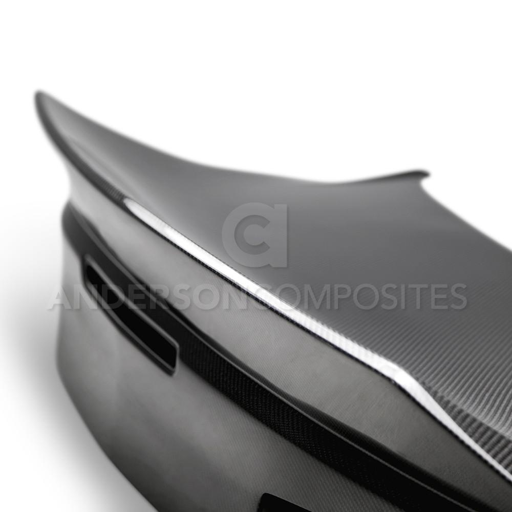 2016-2019 Camaro, 6th Gen Real Carbon Fiber Double Sided Decklid with Integrated Spoiler