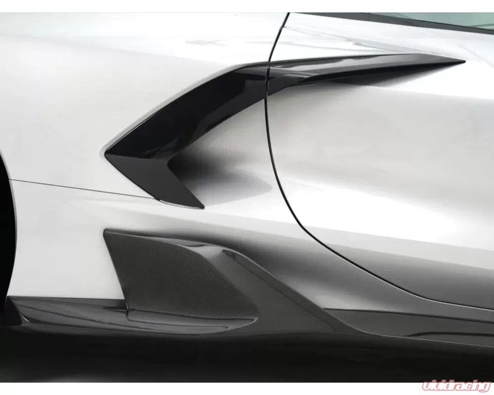 ADRO USAPrepreg Carbon Fiber Side Skirt Corvette C8 2020+