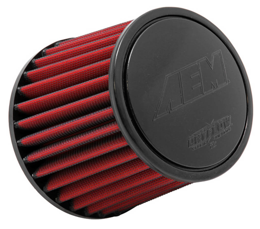 AEM Air Filter Element, Clamp-On, Conical, 6" Base, 5-1/8" Top Diameter, 5-1