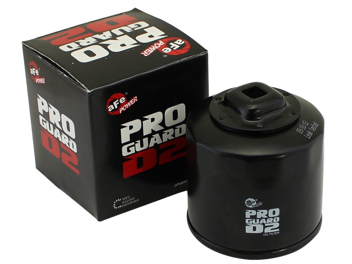AFE Pro GUARD D2 Oil Filter, Various Applications 2003-13, Each Orange Anodized,