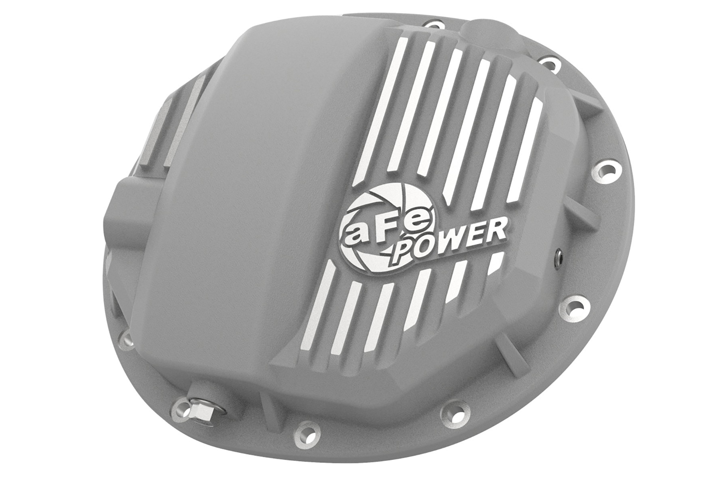 AFE Differential Cover, Aluminum, Natural / Machined Fins, GM 12 Bolt, Each