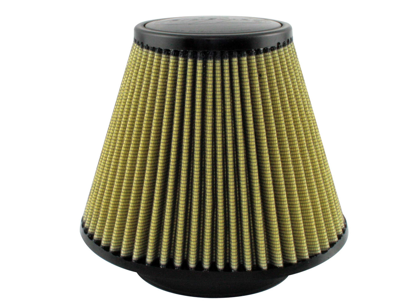 AFE Air Filter Magnum FLOW Pro GUARD7, Clamp-On, Conical, Yellow, Universal, Eac