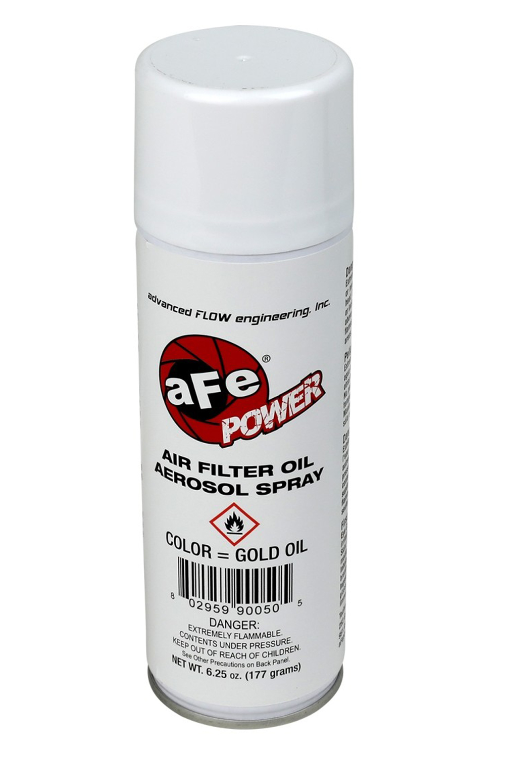 AFE Air Filter Oil, Gold, 6.25 oz Aerosol, Each