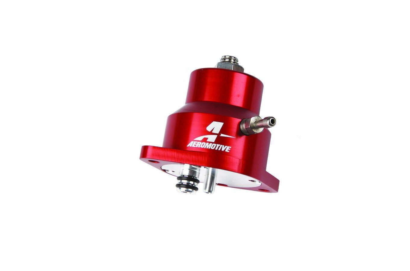 Aeromotive Fuel Pressure Regulator, 30 to 70 psi, Rail Mount, 1/8" NPT Port, E85/Gas, Ford 2-Bolt Rail Mount 1994-98, Eac