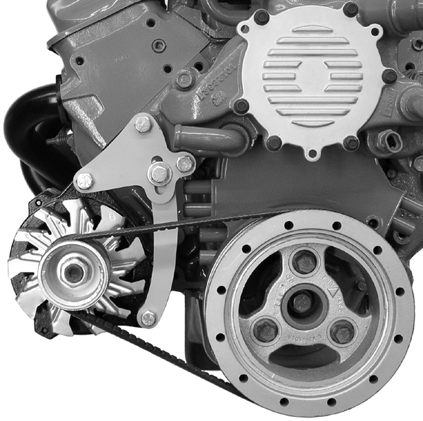 Alan Grove Components Passenger Side Alternator Bracket - GM LT-Series 1992-97
