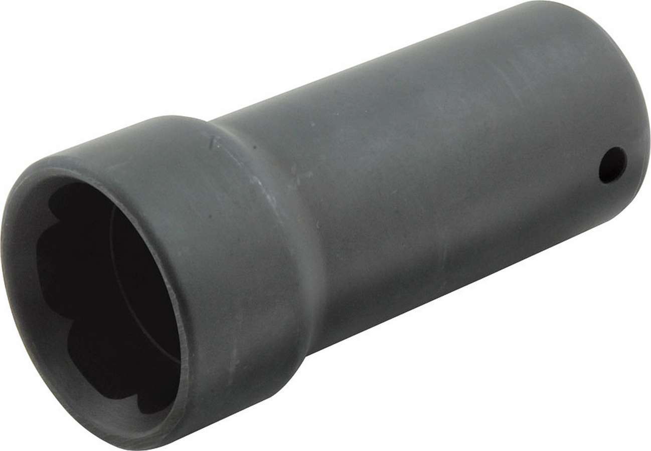 ALLSTAR, Lug Nut Socket, Pit Socket, 1/2 in Drive, 3-1/4 in Long, Steel, Black O
