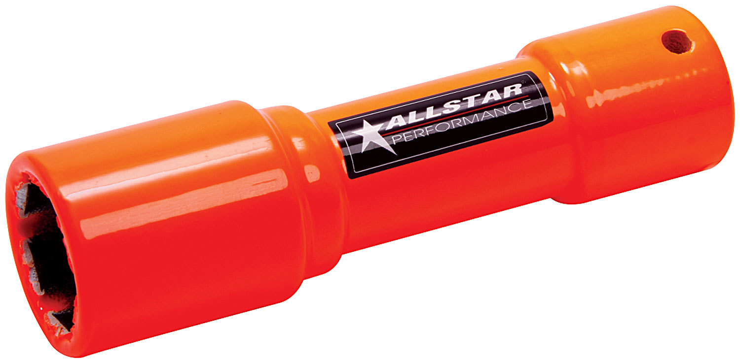 ALLSTAR, Lug Nut Socket, Pit Socket, 1/2 in Drive, 5 in Long, Steel, Orange Powd
