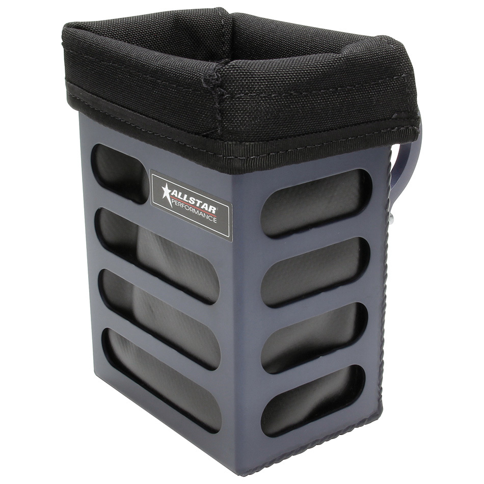 ALLSTAR, Radio Box, Short, Clamp-On, 4 x 2-1/2 x 5 in, Aluminum, Black Anodized,