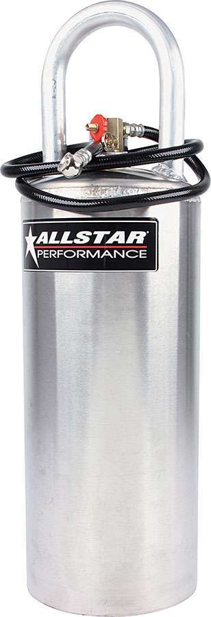 ALLSTAR, Compressed Air Tank, Portable, 2-3/4 gal, 7 in Diameter, 24 in Long, Ho