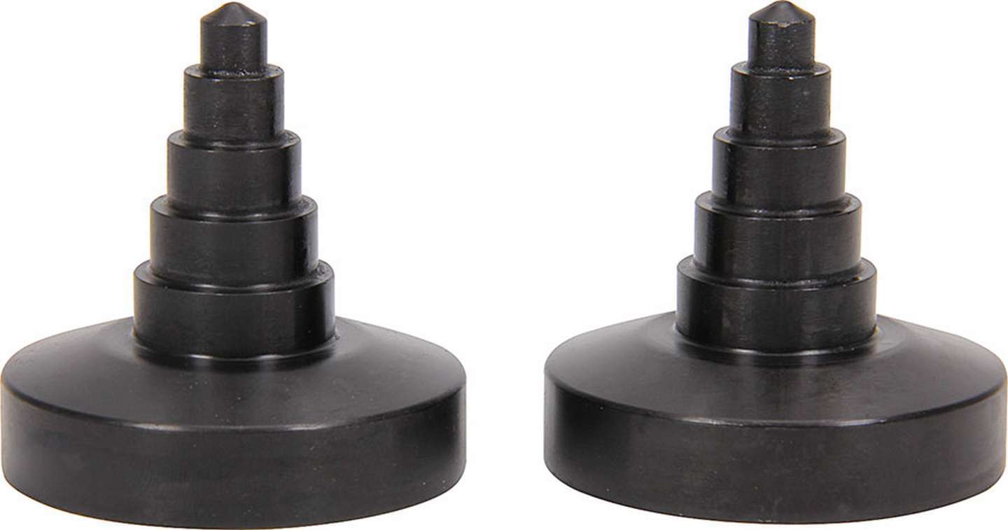 ALLSTAR, Rod End Centering Kit, Plastic, Black, Standard 1/4 to 3/4 in Rod Ends,