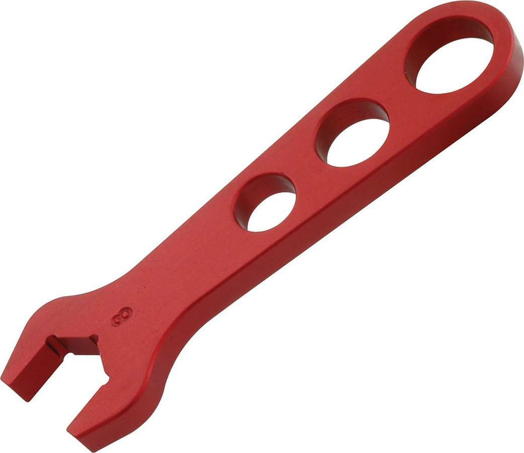 ALLSTAR, AN Wrench, Single End, 8 AN, Aluminum, Red Anodized, Each