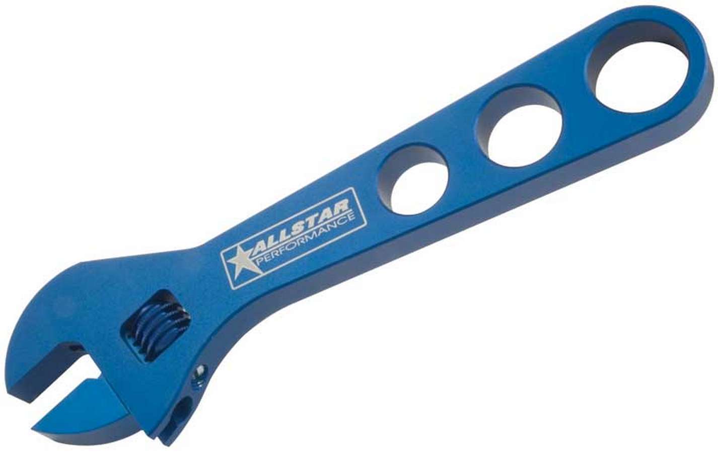 ALLSTAR, Adjustable AN Wrench, Single End, Up to 10 AN, 8 in Long, Aluminum, Blu