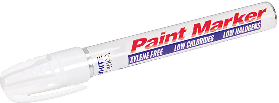 ALLSTAR, Paint Marker, Oil Based, White, Each