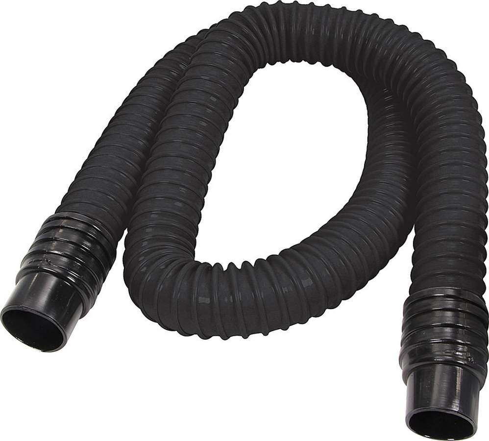ALLSTAR, Helmet Air Hose, Cuffs, 4 ft Long, 1-1/4 in Connectors, Rubber, Black,