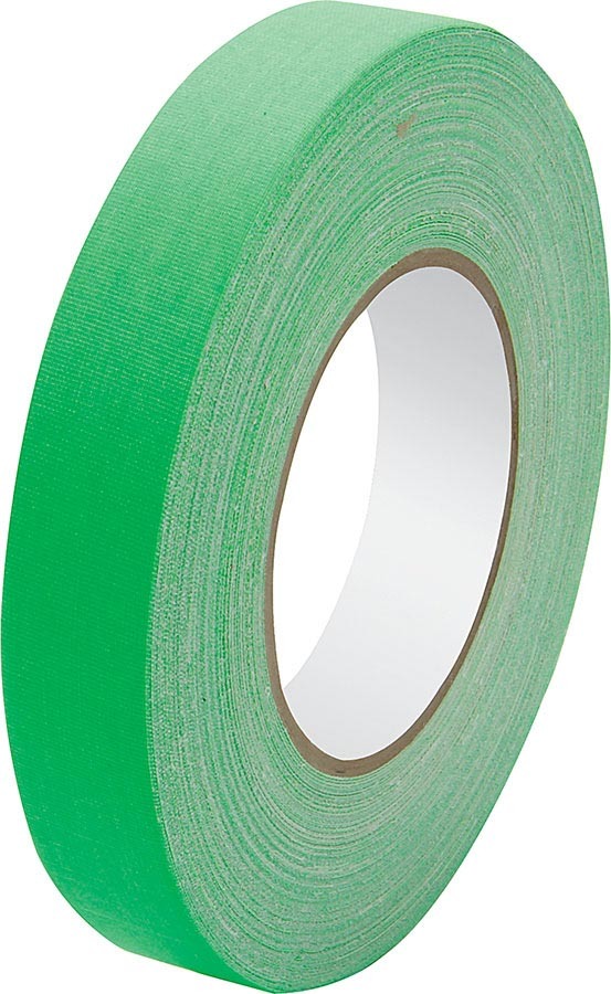 ALLSTAR, Gaffers Tape, 150 ft Long, 1 in Wide, Fluorescent Green, Each