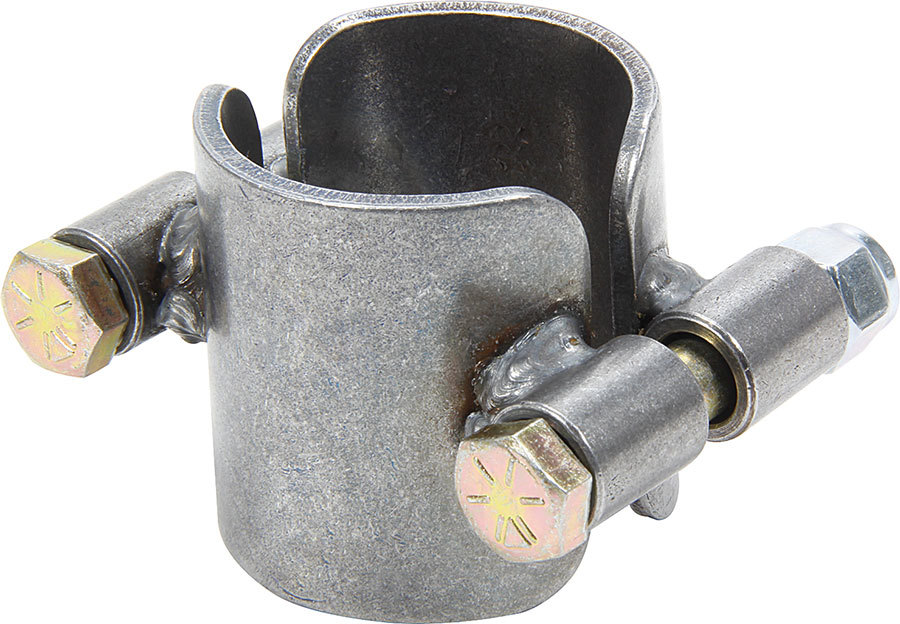 ALLSTAR, Tube Clamp, 2-Bolt, 1-3/4 in ID, 2 in Wide, Steel, Natural, Each