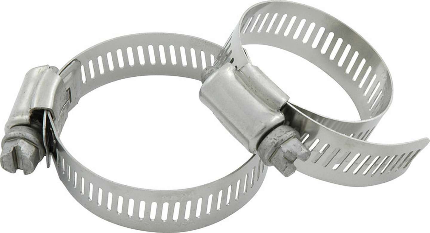 ALLSTAR, Hose Clamp, Worm Gear, 2 in, Stainless, Set of 10