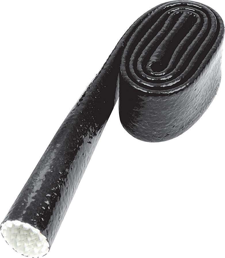 ALLSTAR, Hose and Wire Sleeve, 1 in ID, 3 ft, Silicone/Fiberglass, Black, Each