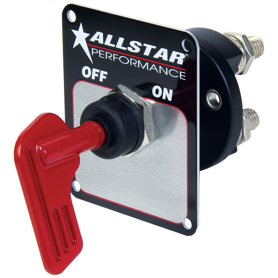 ALLSTAR, Battery Disconnect, Rotary Switch, Panel Mount, 160 amp, 12V, Removable