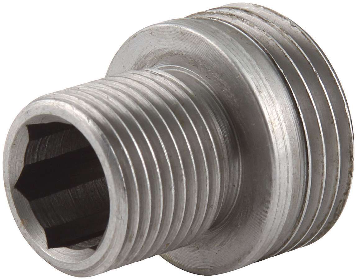 ALLSTAR, Oil Filter Adapter, Bypass, 3/4-16 in Center Thread, Steel, Small Block