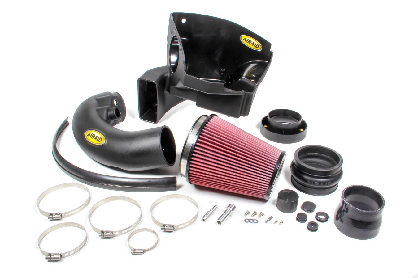 AIRAID Air Induction System, MXP, Reusable Oiled Filter, Ford Coyote, GT, Ford Mustang 2011-14, Kit
