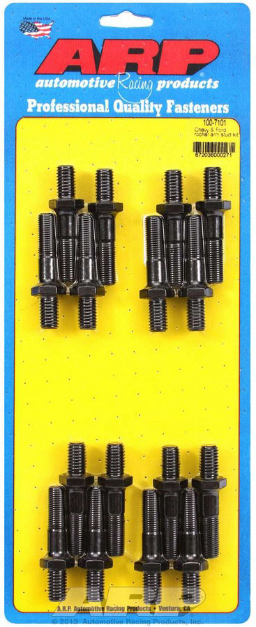 ARP 100-7101 Chevy/Ford Rocker Arm Stud Kit (16)