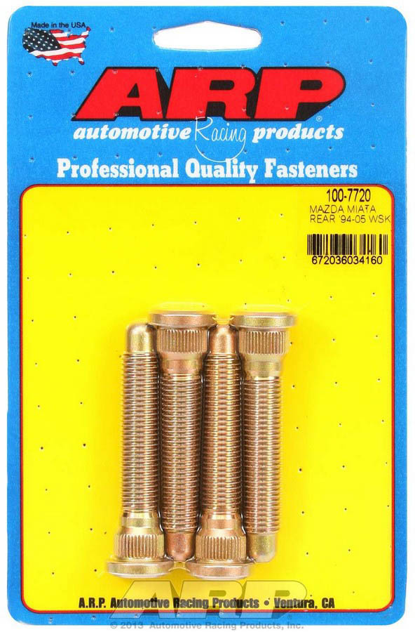 ARP 100-7720 Wheel Stud Kit - Mazda Miata Rear
