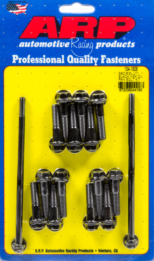 ARP 134-1806 Oil Pan Bolt Kit - GM LT1 6.2L 6pt