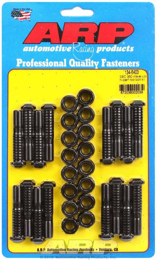 ARP 134-6403 SBC Rod Bolt Kit - Fits 305/307/350 L/J Engines