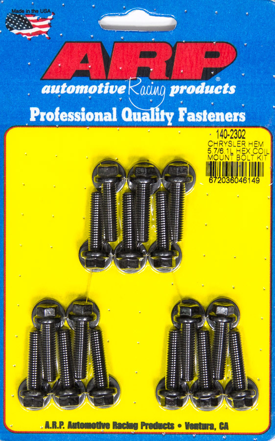 ARP 140-2302 Coil Bracket Bolt Kit 6pt Mopar 5.7/6.1L Hemi