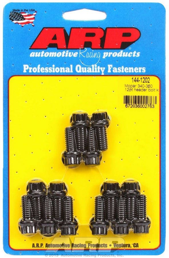 ARP 144-1202 Header Bolt Kit - 12pt. 5/16 x .750 UHL (14)