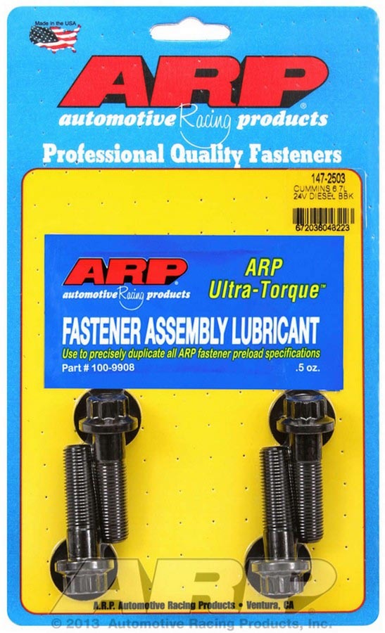 ARP 147-2503 Balancer Bolt Kit Dodge Cummins 6.7L 24V