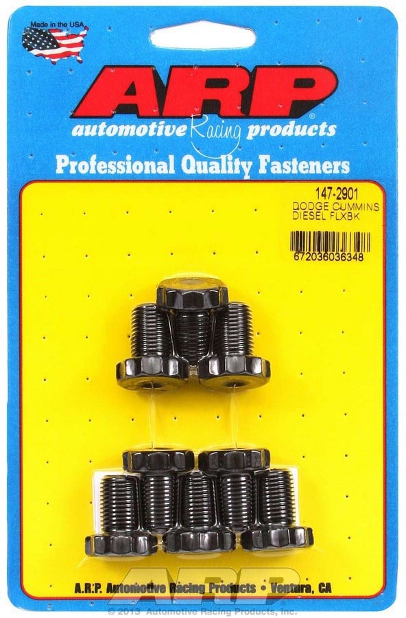 ARP 147-2901 Flexplate Bolt Kit - Dodge 5.9L Diesel