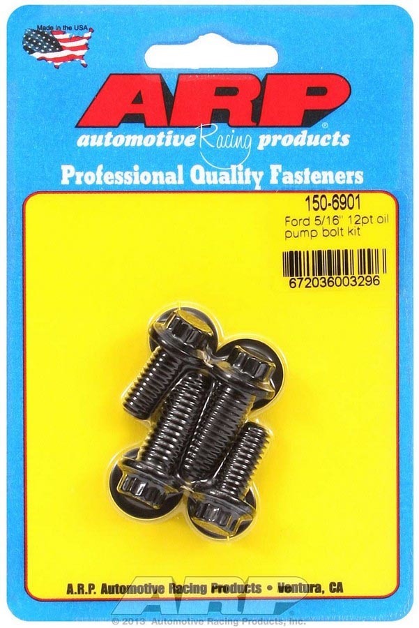 ARP 150-6901 Ford Oil Pump Bolt Kit 12pt.