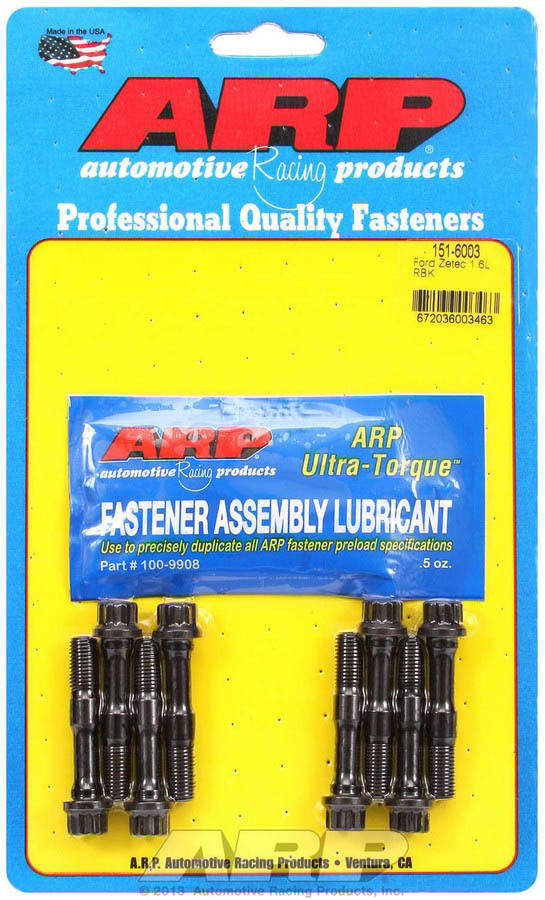 ARP 151-6003 Ford Rod Bolt Kit - 1.6L Zetec