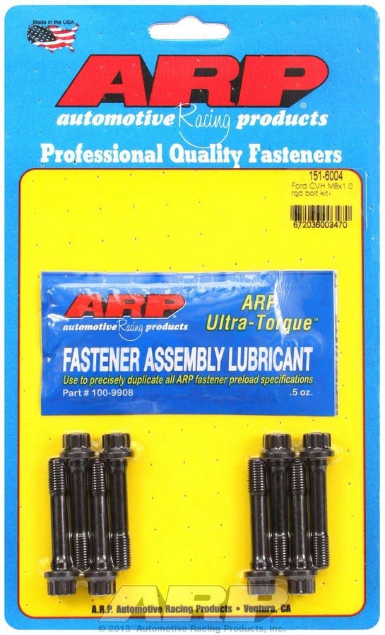 ARP 151-6004 Ford Rod Bolt Kit - 1.6L CVH M8