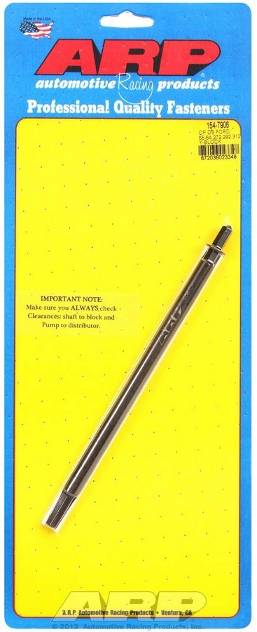 ARP 154-7906 Oil Pump Driveshaft Ford Y-Block 55-64