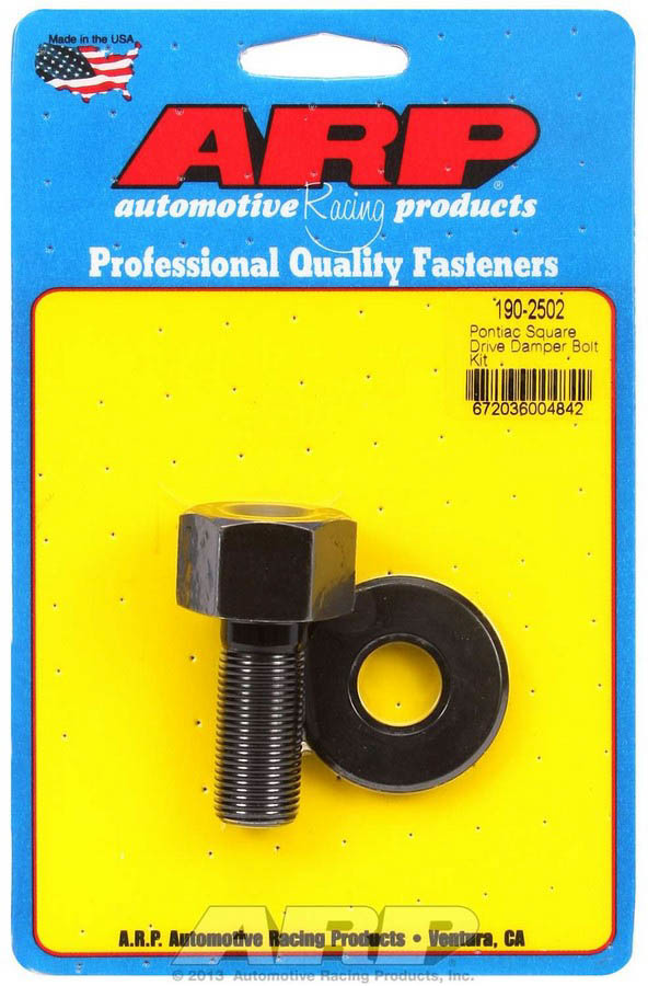 ARP 190-2502 Pontiac Square Drive Damper Bolt Kit