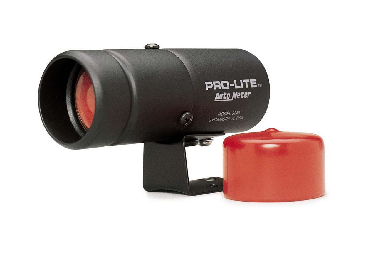 Auto Meter Warning Light, Pro-Lite, Light Covers Included, Switch Operated, Black Case, Kit