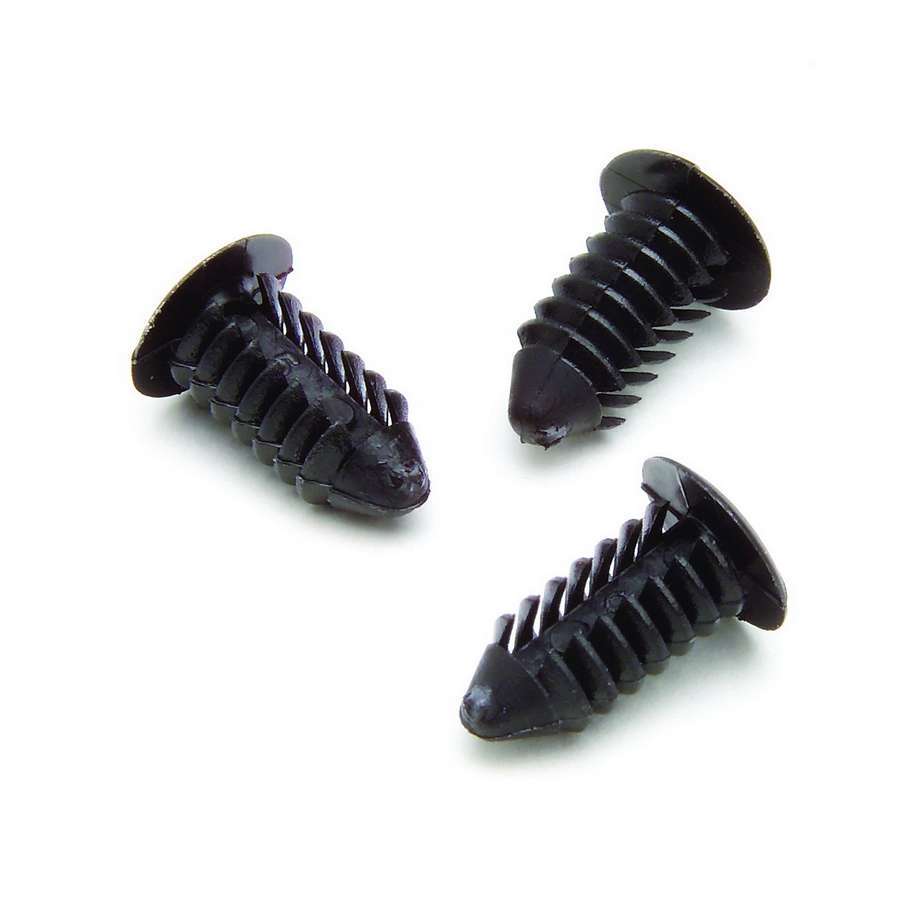Auto Meter Pillar Pod Fasteners, Plastic, Set of 10