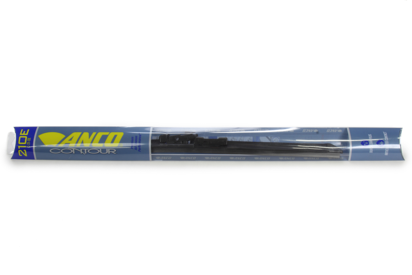 ATP Chemicals & Supplies Wiper Blade, Contour, 21 in Long, Rubber, Black, Universal, Each